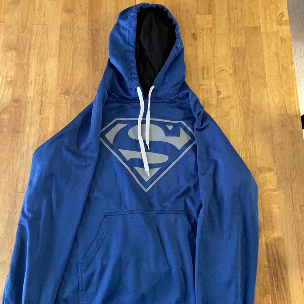 Navy blue Superman hoodie